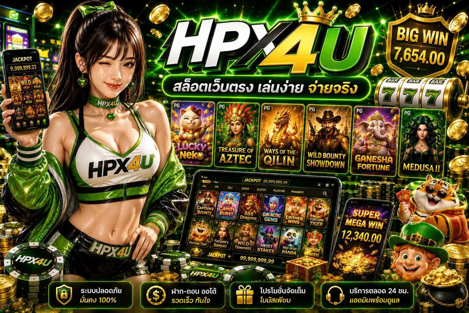 hpx4u สล็อตเว็บตรง